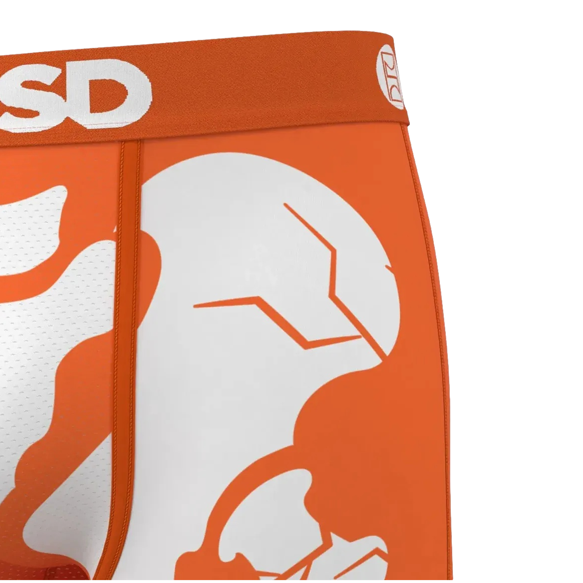 Snapped Orange Boxer Breif