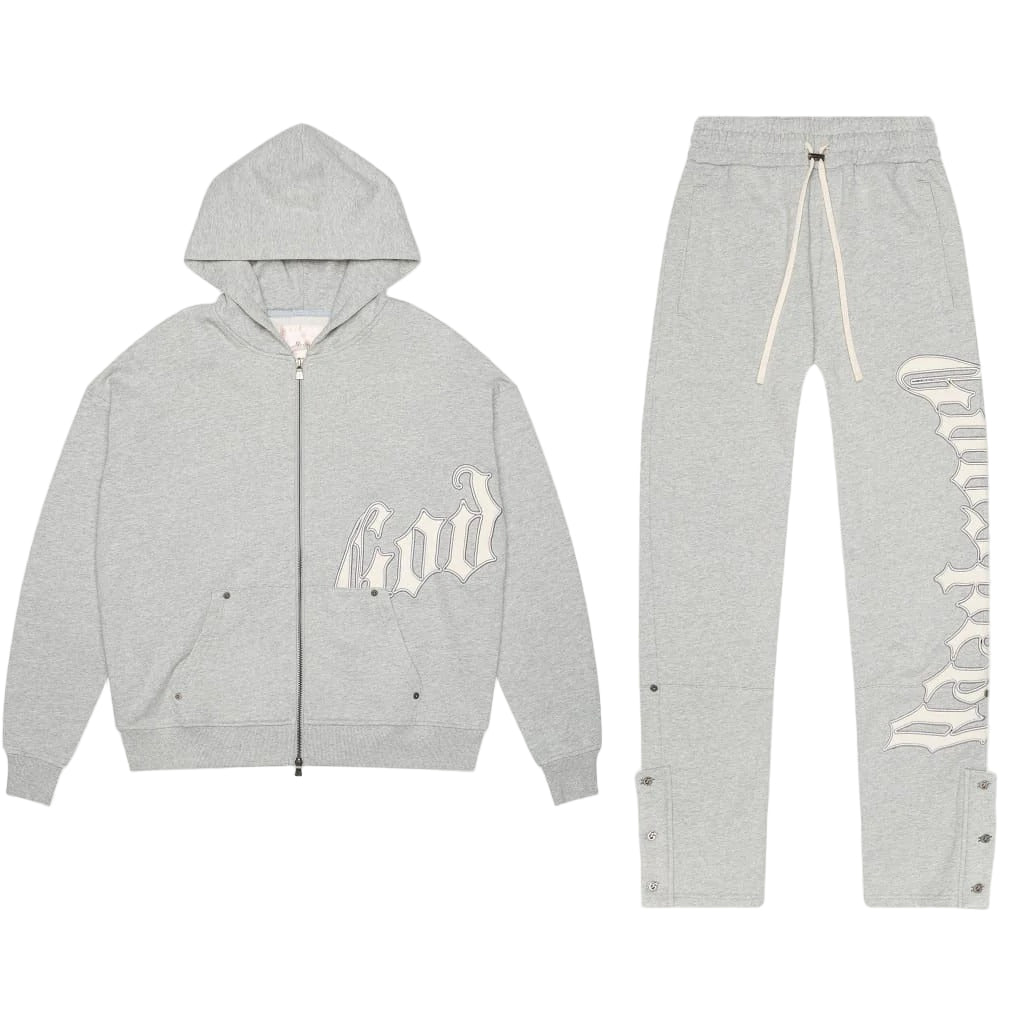OG Logo V2 Heather Gray Matching Set