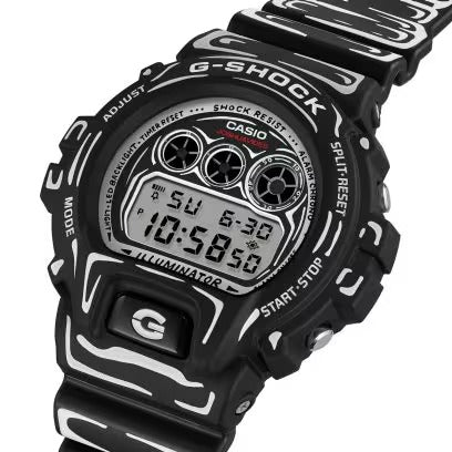 G-SHOCK x Joshua Vides 6900 Series Black Watch