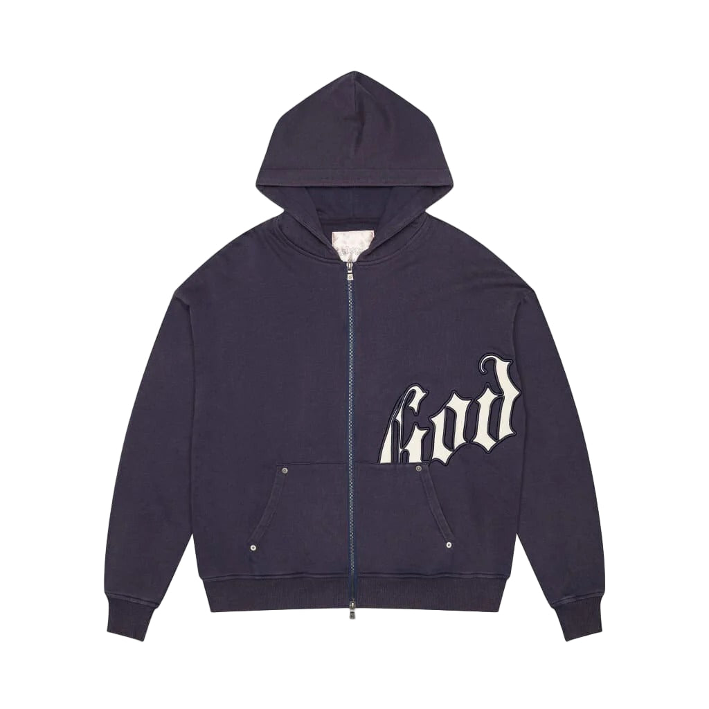Og Logo V2 Navy Silver Boom Sweatsuit