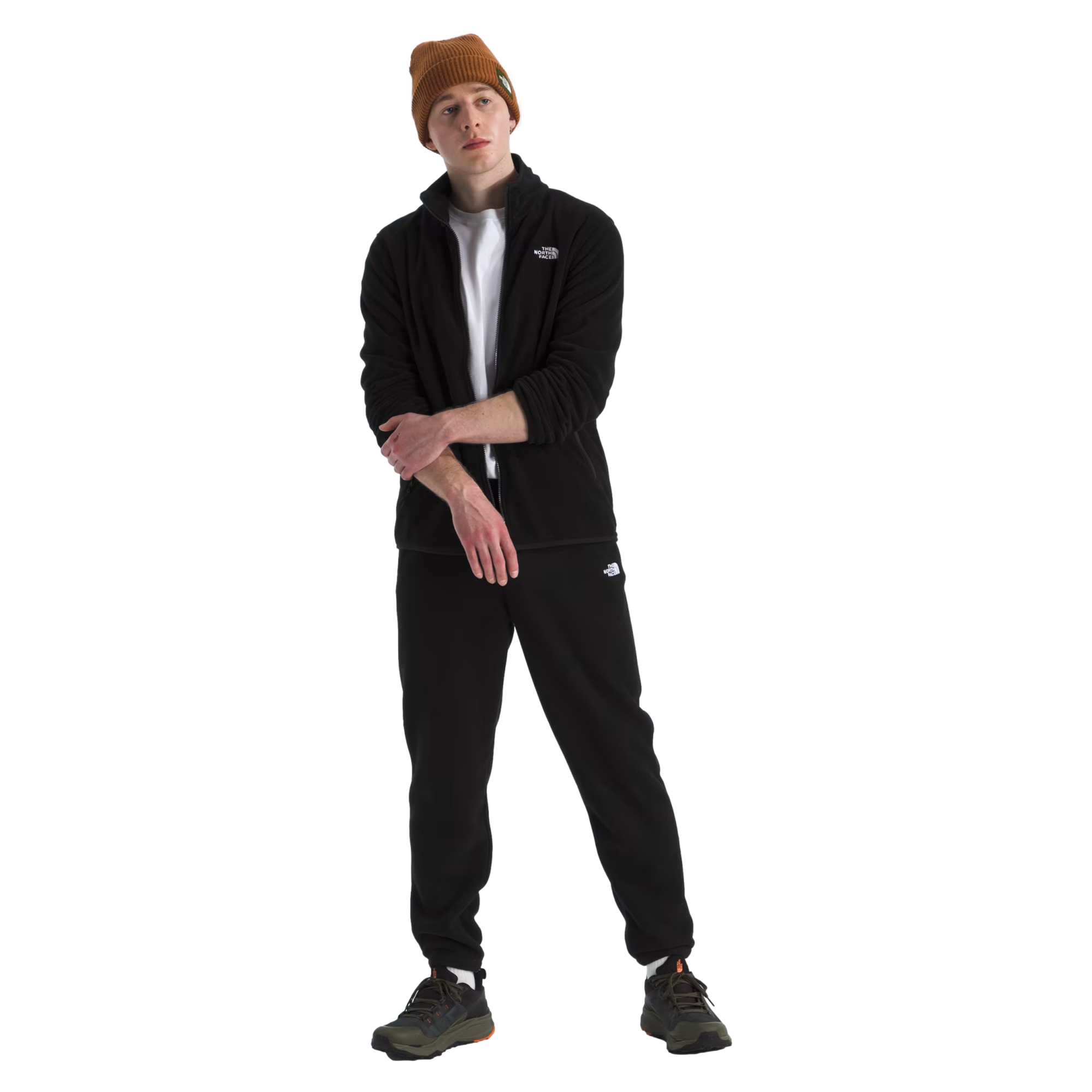 Glacier Fleece Black Jacket