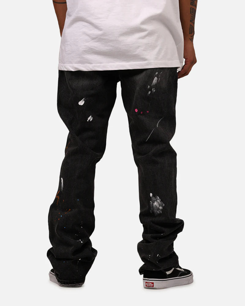 B679 Worn In Painted Pants