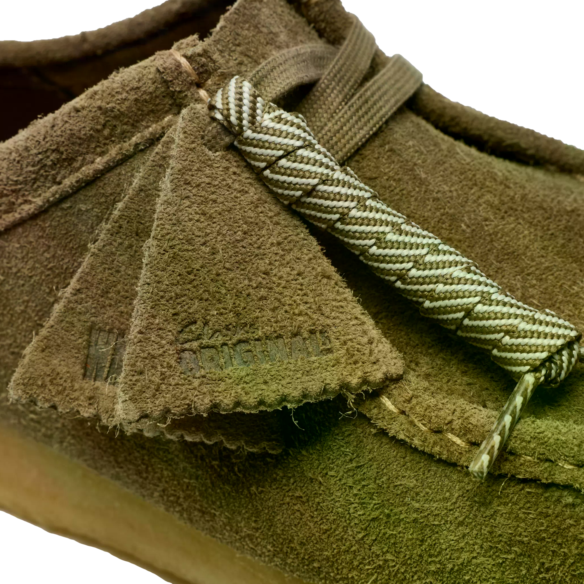 Wallabee Smoke Grey Suede