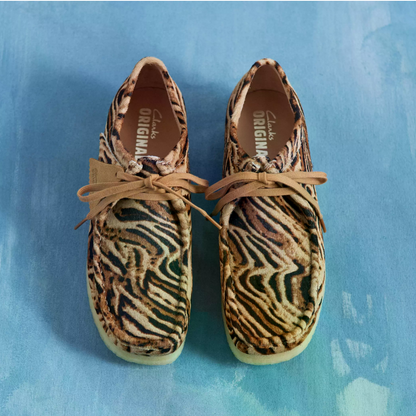 Wallabee Tiger Print