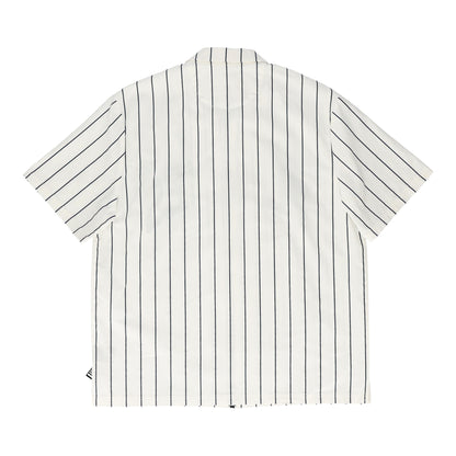 Planes Pinstripe Work White Shirt