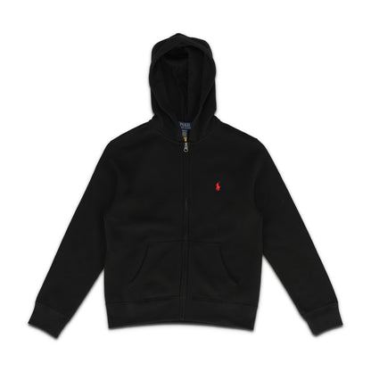 Cotton Blend Fleece Full Zip Hoodie