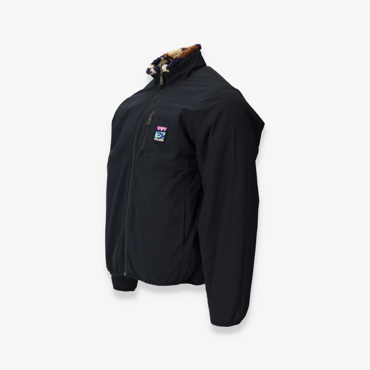 Marble Fleece Reversible Jacket