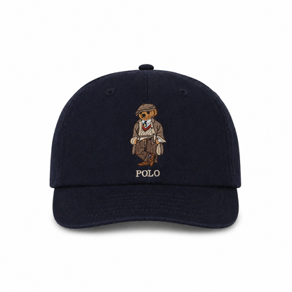 Polo Bear Twill Ball  Navy Hat