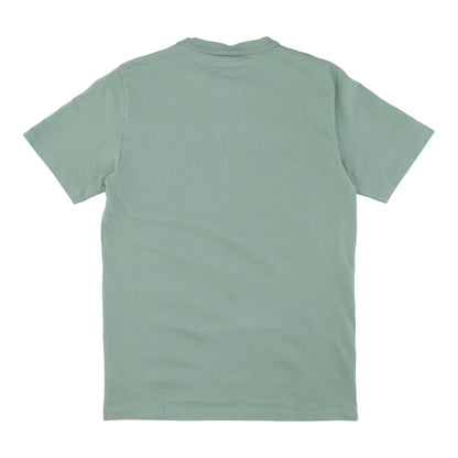 Short Sleeve Lion Crew Neck Green T-Shirt