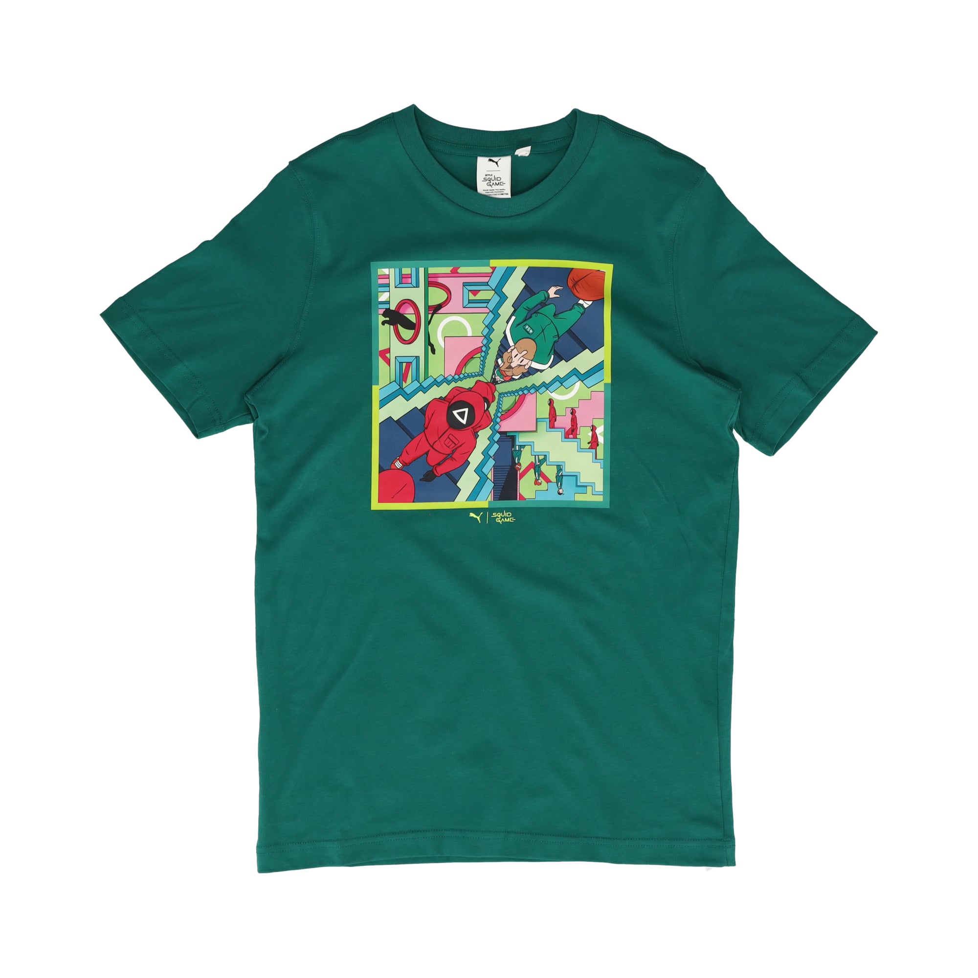 62742686-Men Puma X Squid Game Graphic Tee