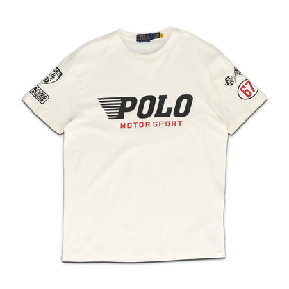Polo Motor Sport Logo Graphic T shirt