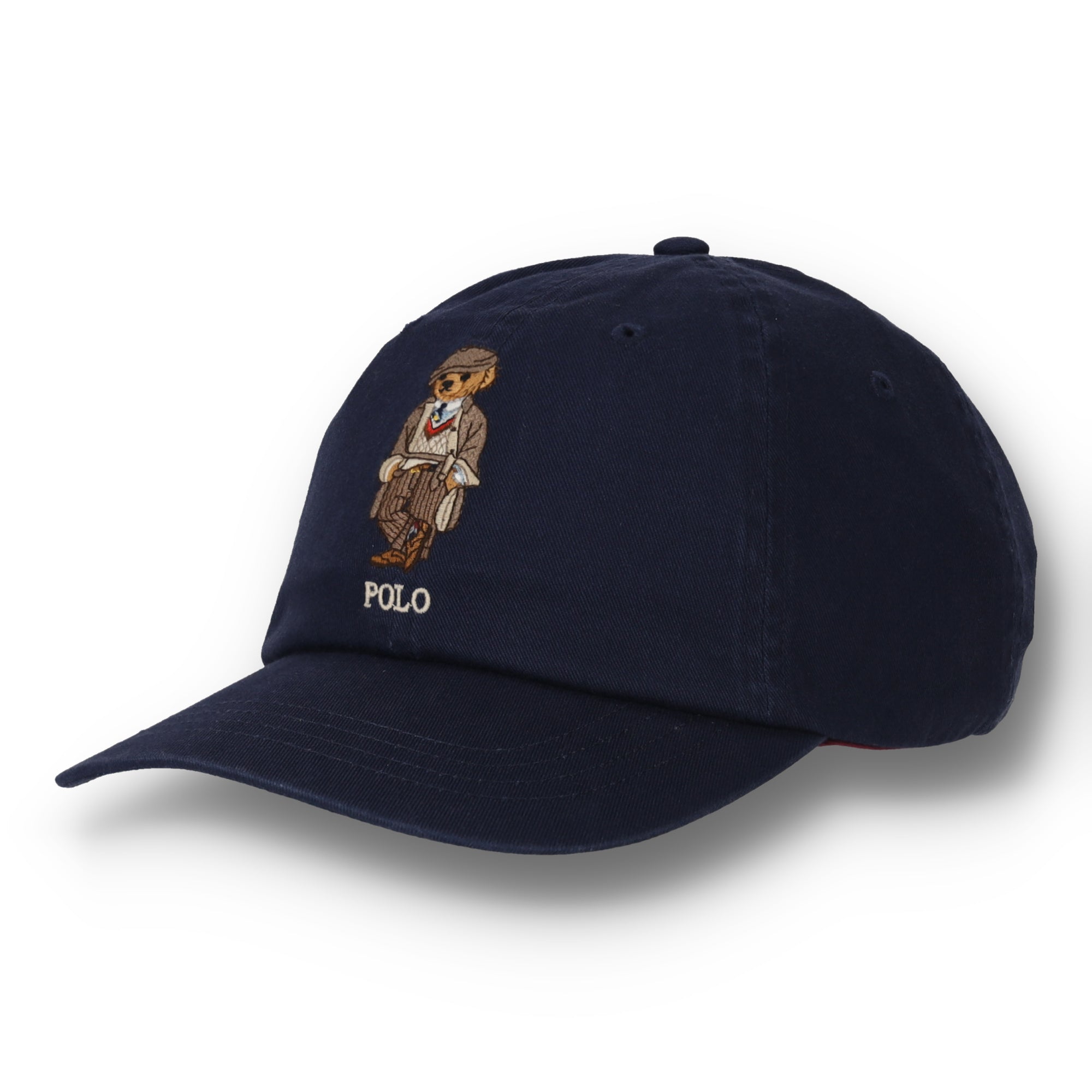 Polo Bear Twill Ball  Navy Hat