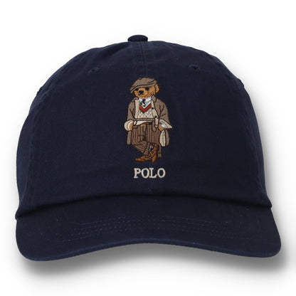 Polo Bear Twill Ball  Navy Hat