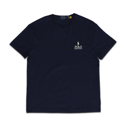 Classic Fit Logo Jersey Navy T-Shirt
