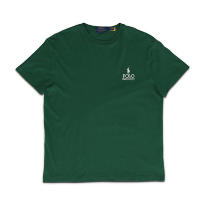 Classic Fit Logo Jersey  Green T-Shirt