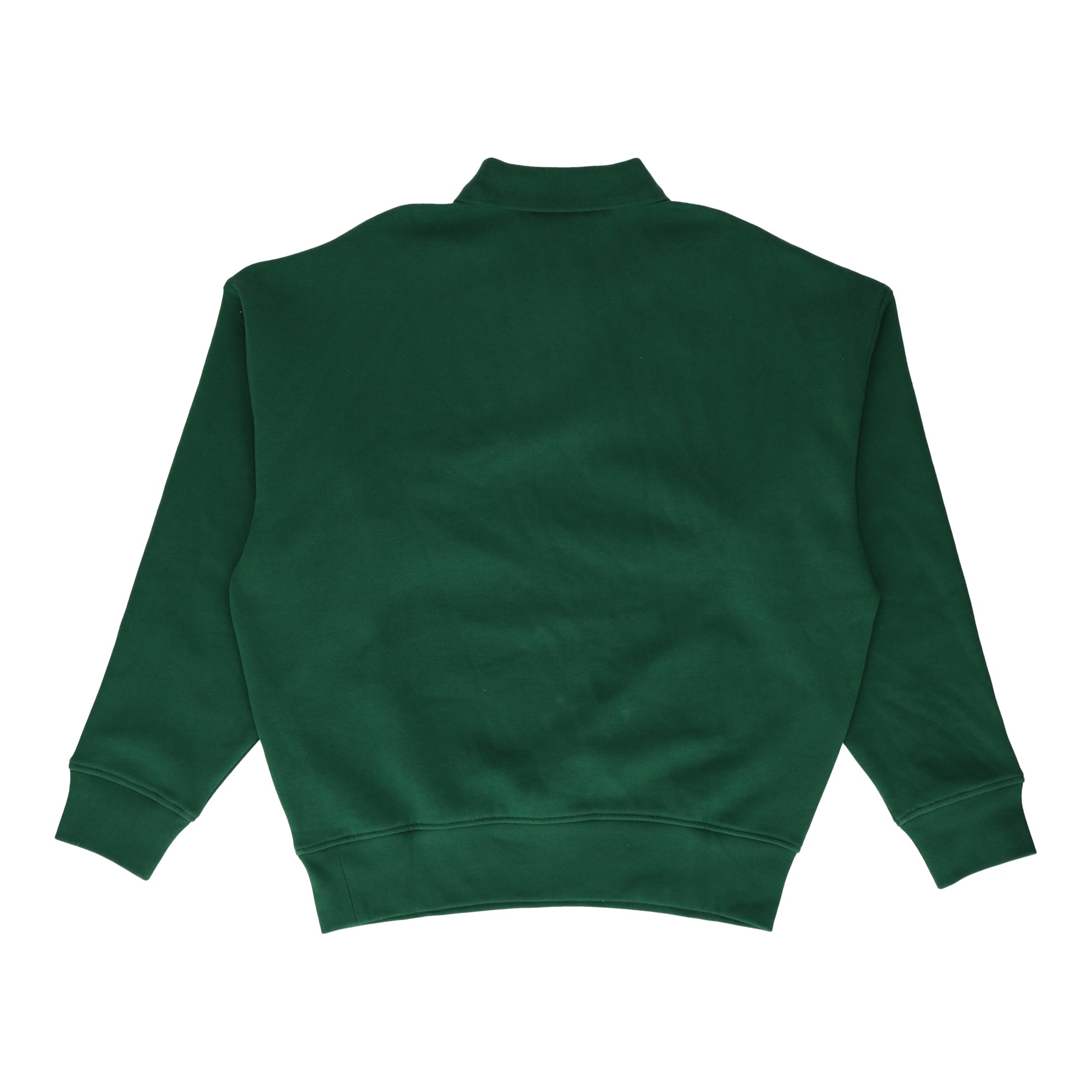 Relaxed Fit Fleece Graphic Green Sweatshirt