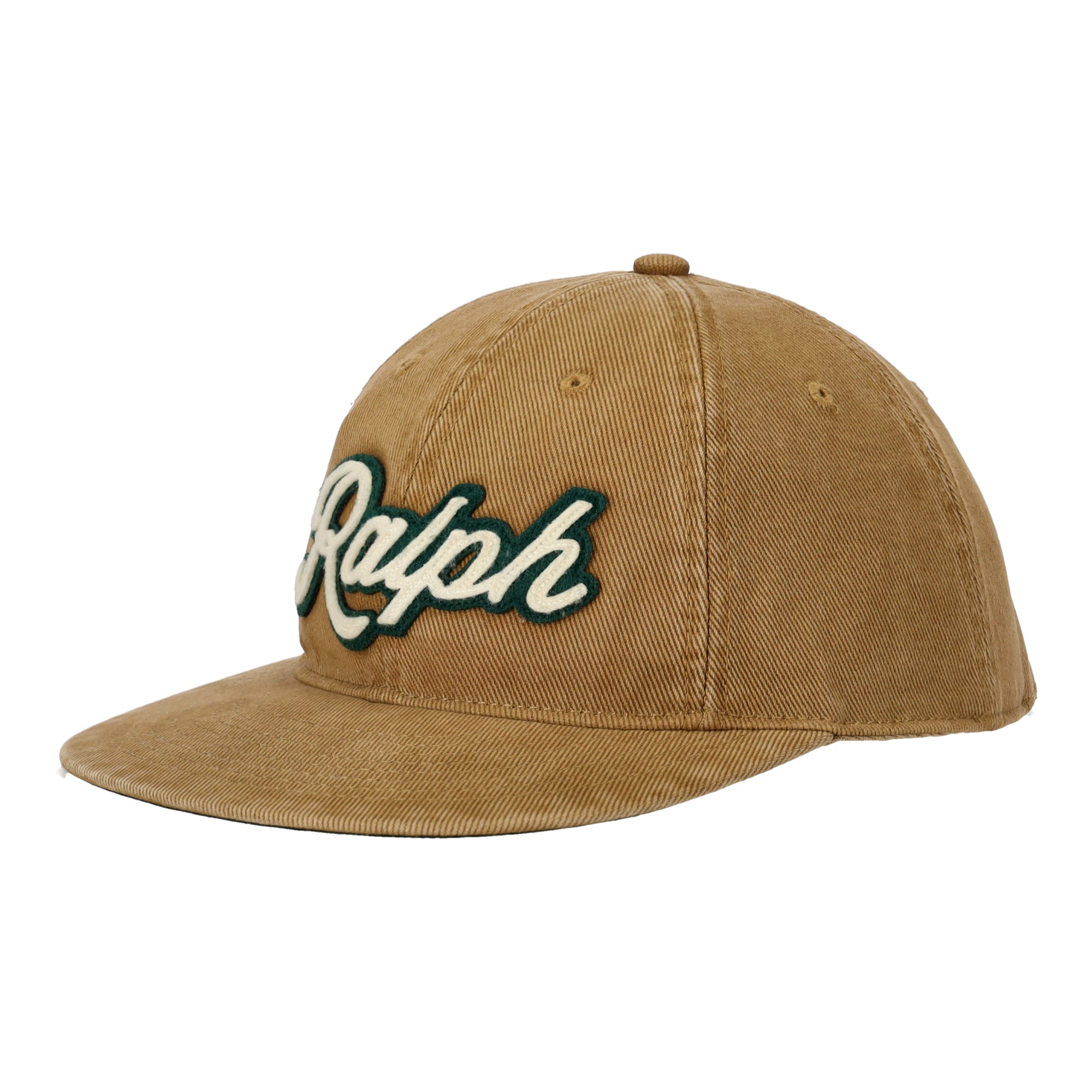 The Ralph Logo Twill Ball  Brown Cap