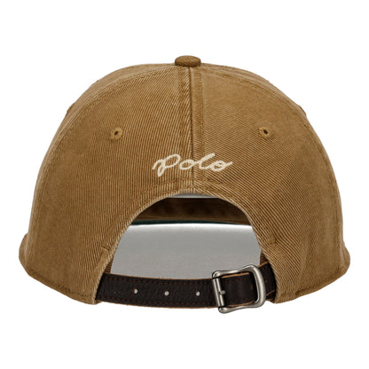 The Ralph Logo Twill Ball  Brown Cap