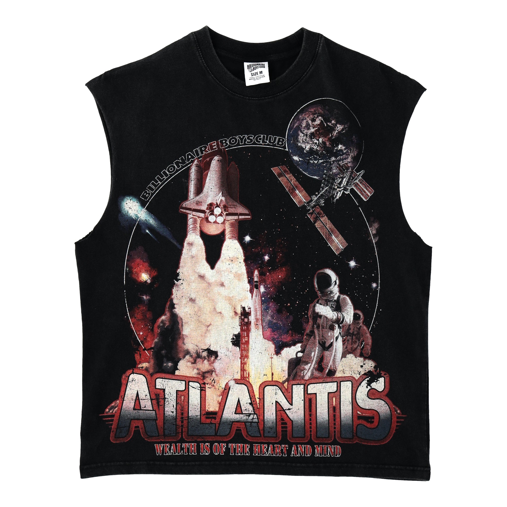 BB New Atlantis Black Tank Top