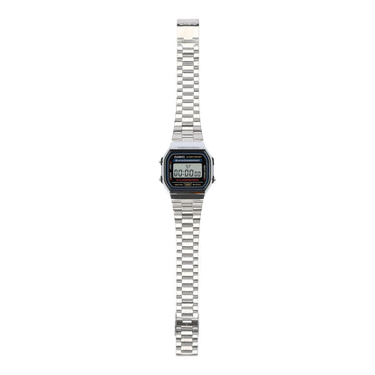 Vintage Silver Toned Top Watch A168WA-1