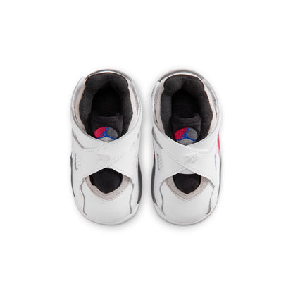 Air Jordan 8 Retro White and True Red TD