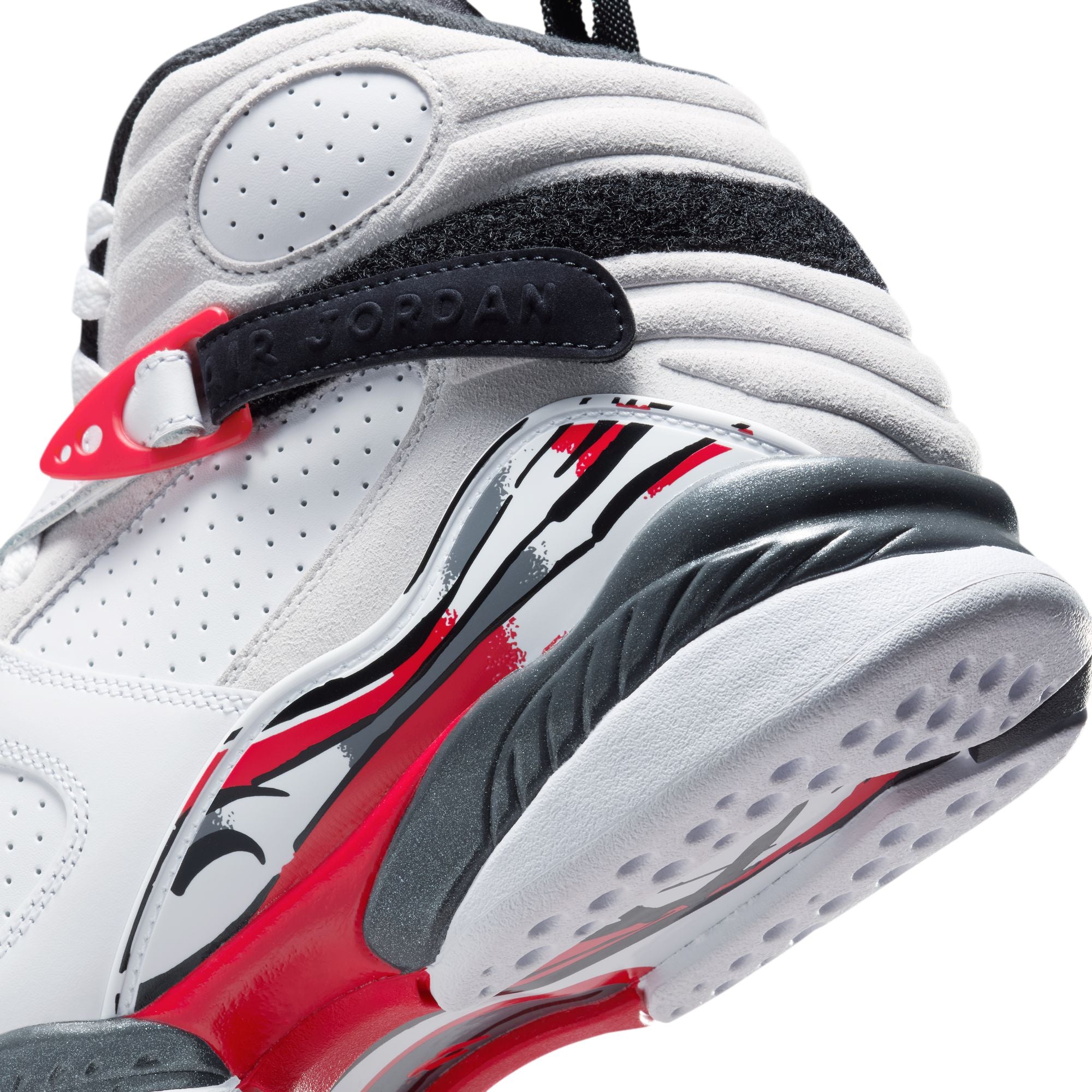 Air Jordan 8 Retro White and True Red