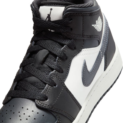 Jordan 1 Mid Off Noir Toe Gs