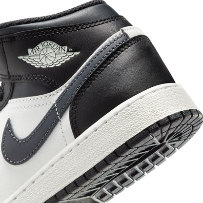 Jordan 1 Mid Off Noir Toe Gs