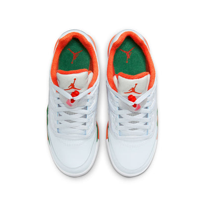 Jordan 5 Retro Low Miami Hurricanes GS