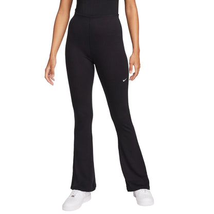 Tight Mini-Rib Flared Leggings