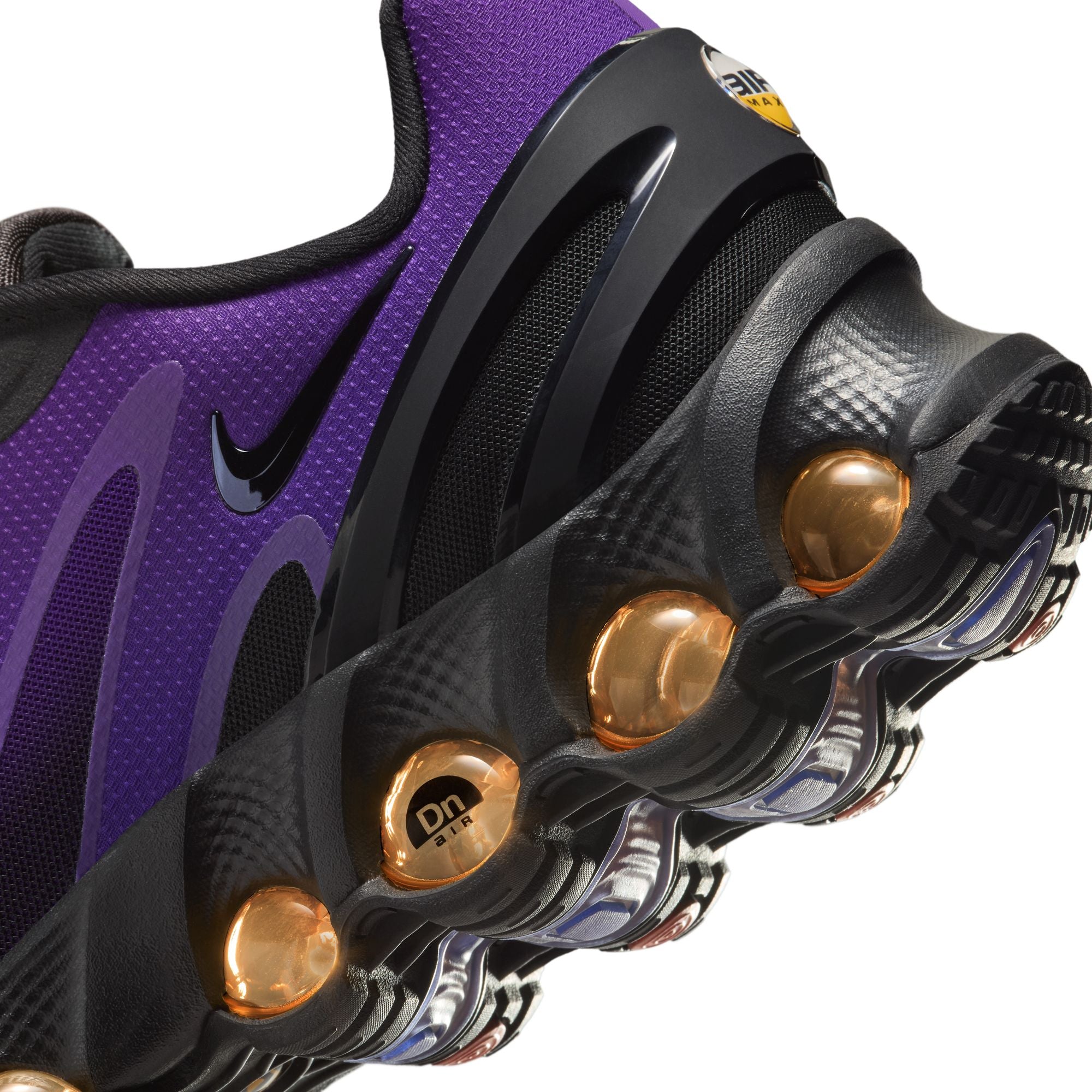 Air Max Dn8 Black Total Orange Fierce Purple