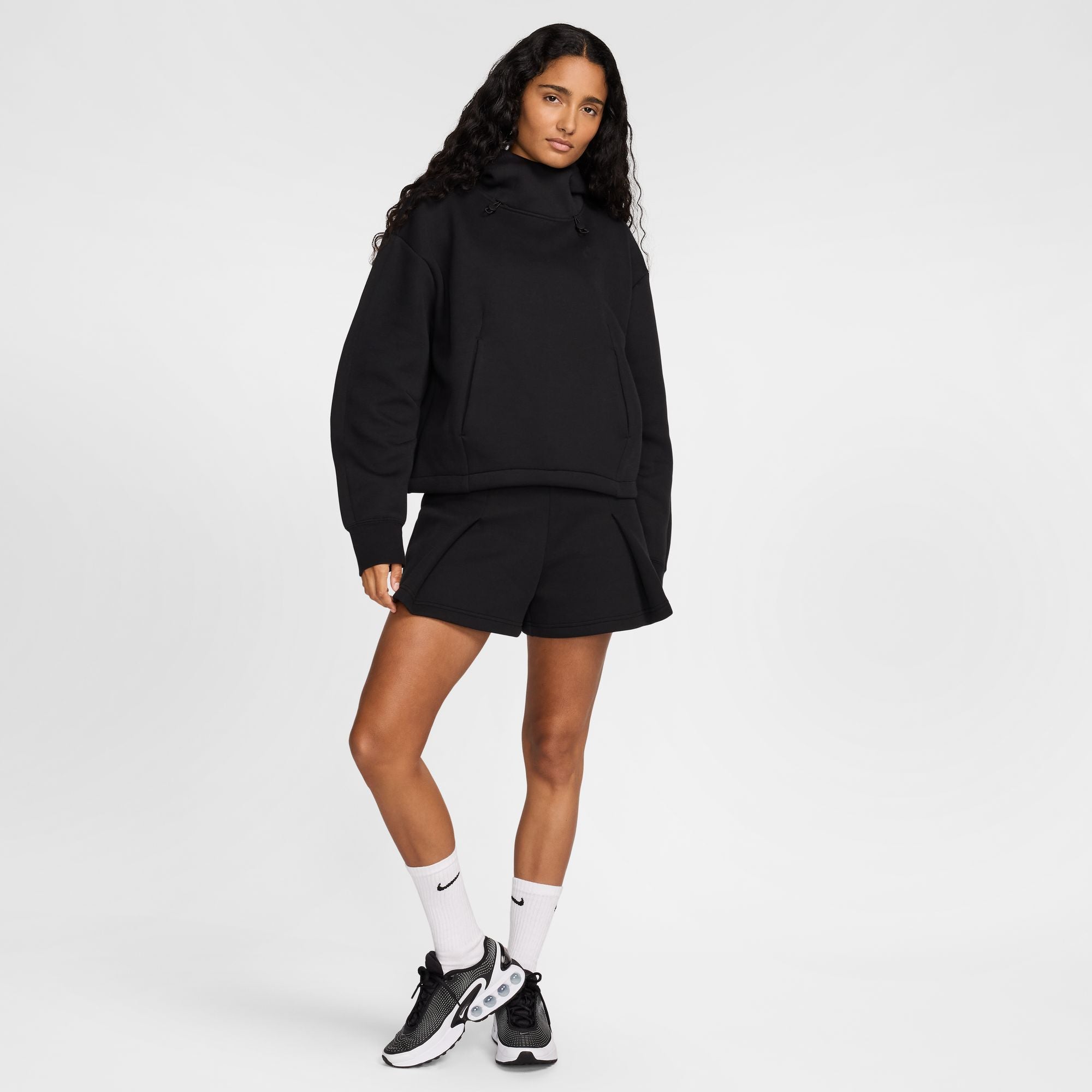 NSW Tech Fleece High-Waisted 3" Pleated Shorts