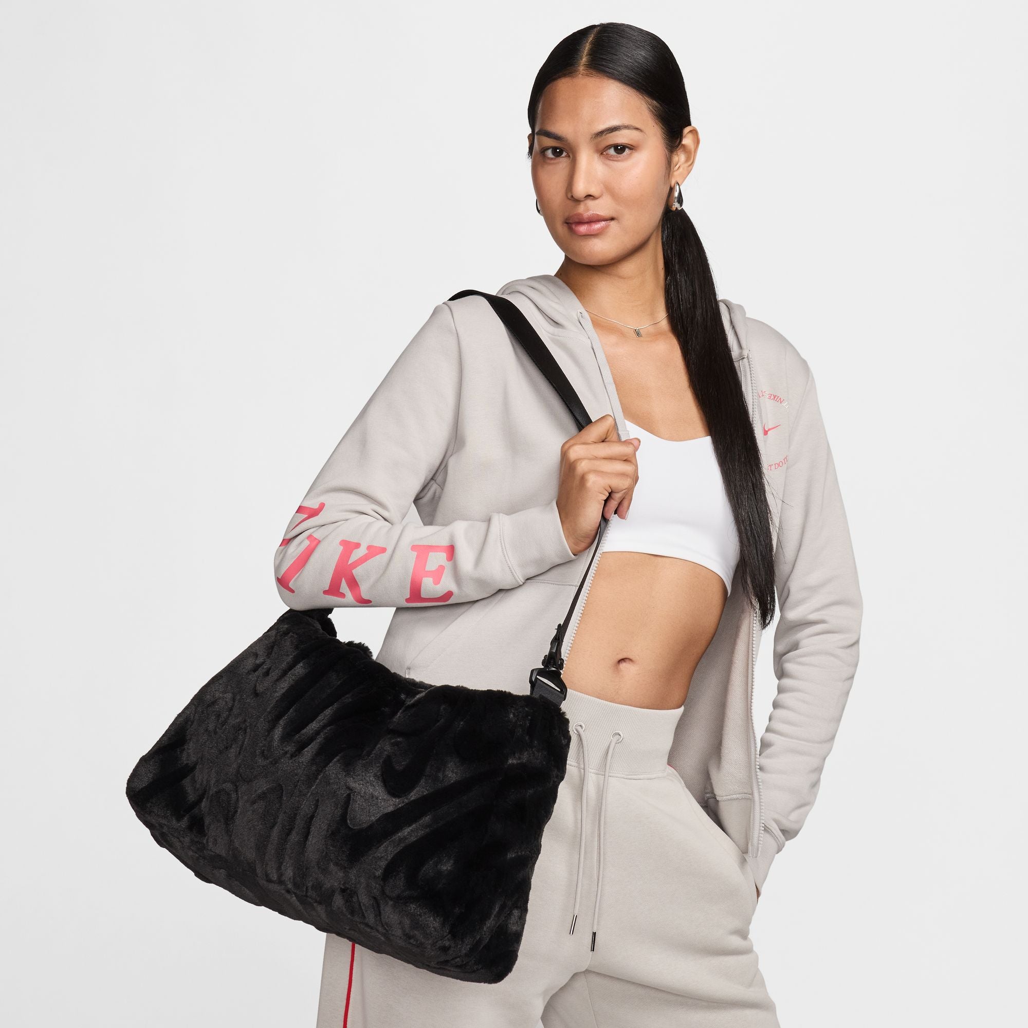 Faux Fur Tote Bag