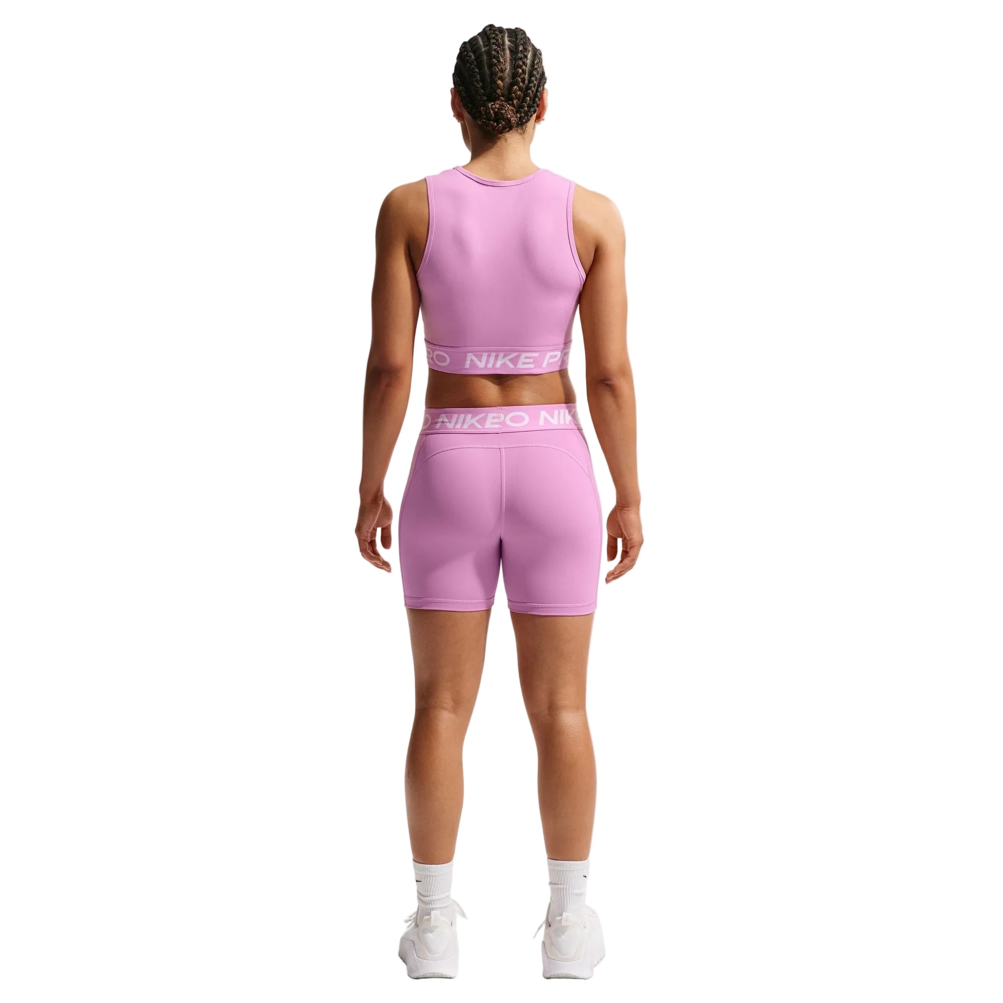Pro Dri-Fit Cropped Purple Tank Top