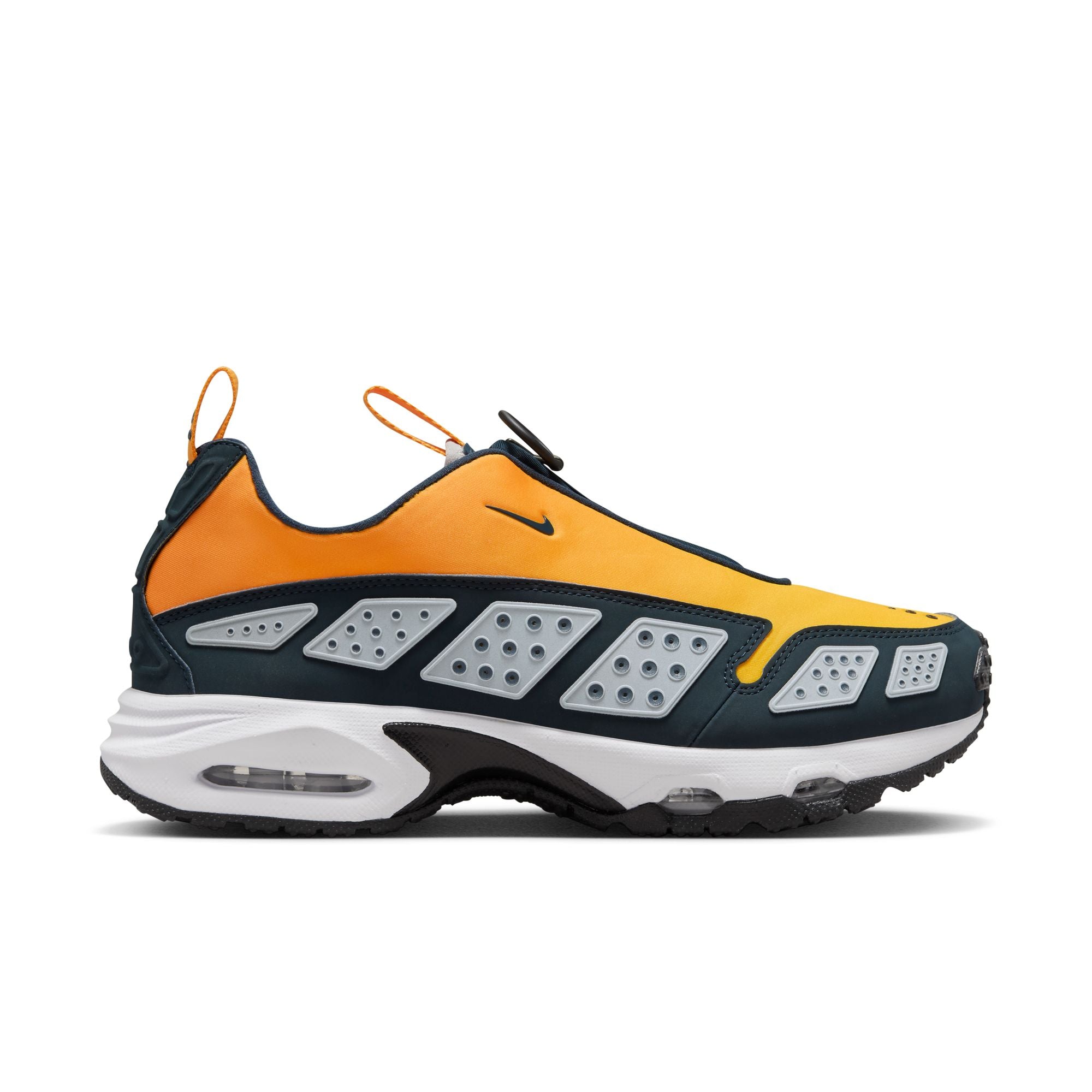Air Max SNDR Canyon Gold and Deep Ocean