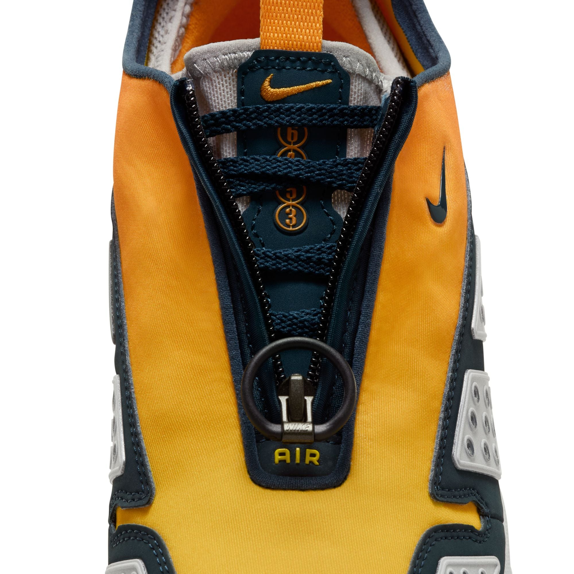 Air Max SNDR Canyon Gold and Deep Ocean