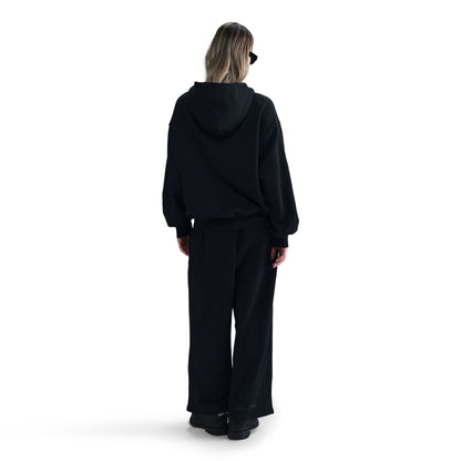 Oversized French Terry Pullover Hoodie