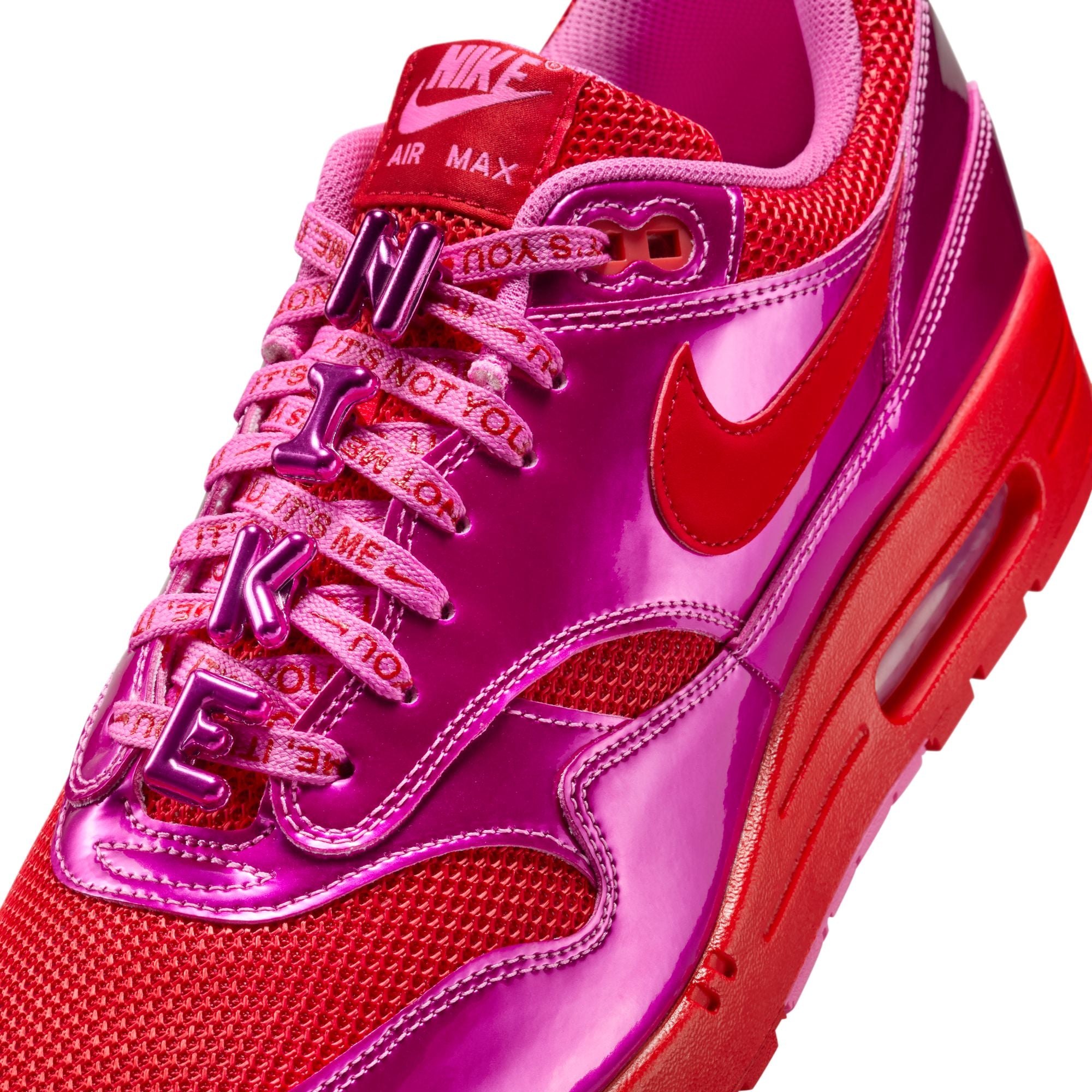 Air Max 1 Premium Playful Pink and University Red