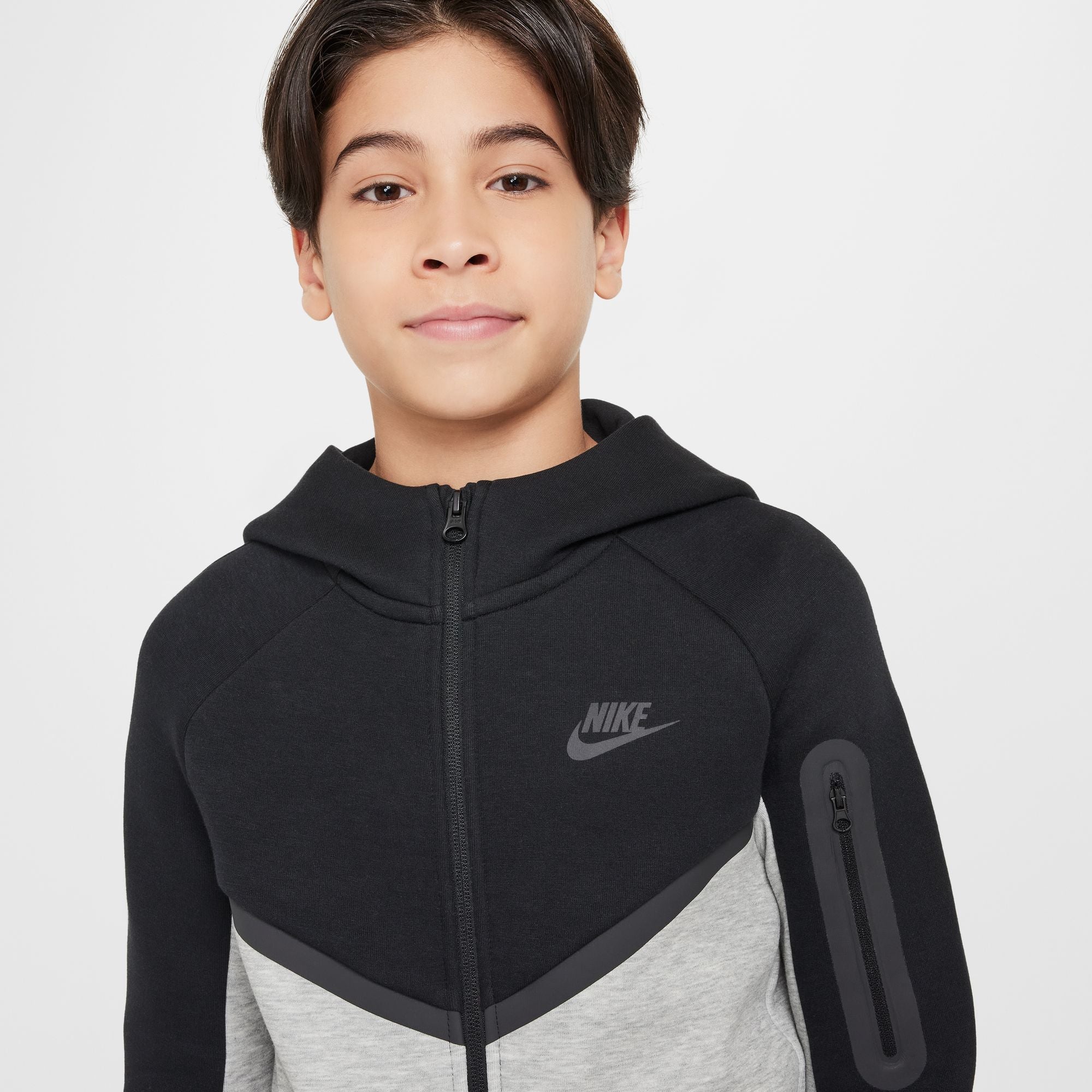 Sportswear Tech Fleece Full Zip Grey Hoodie