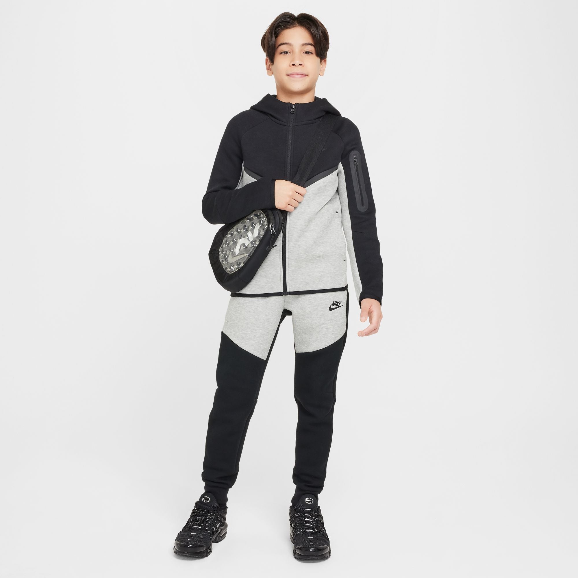 Sportswear Tech Fleece Full Zip Grey Hoodie