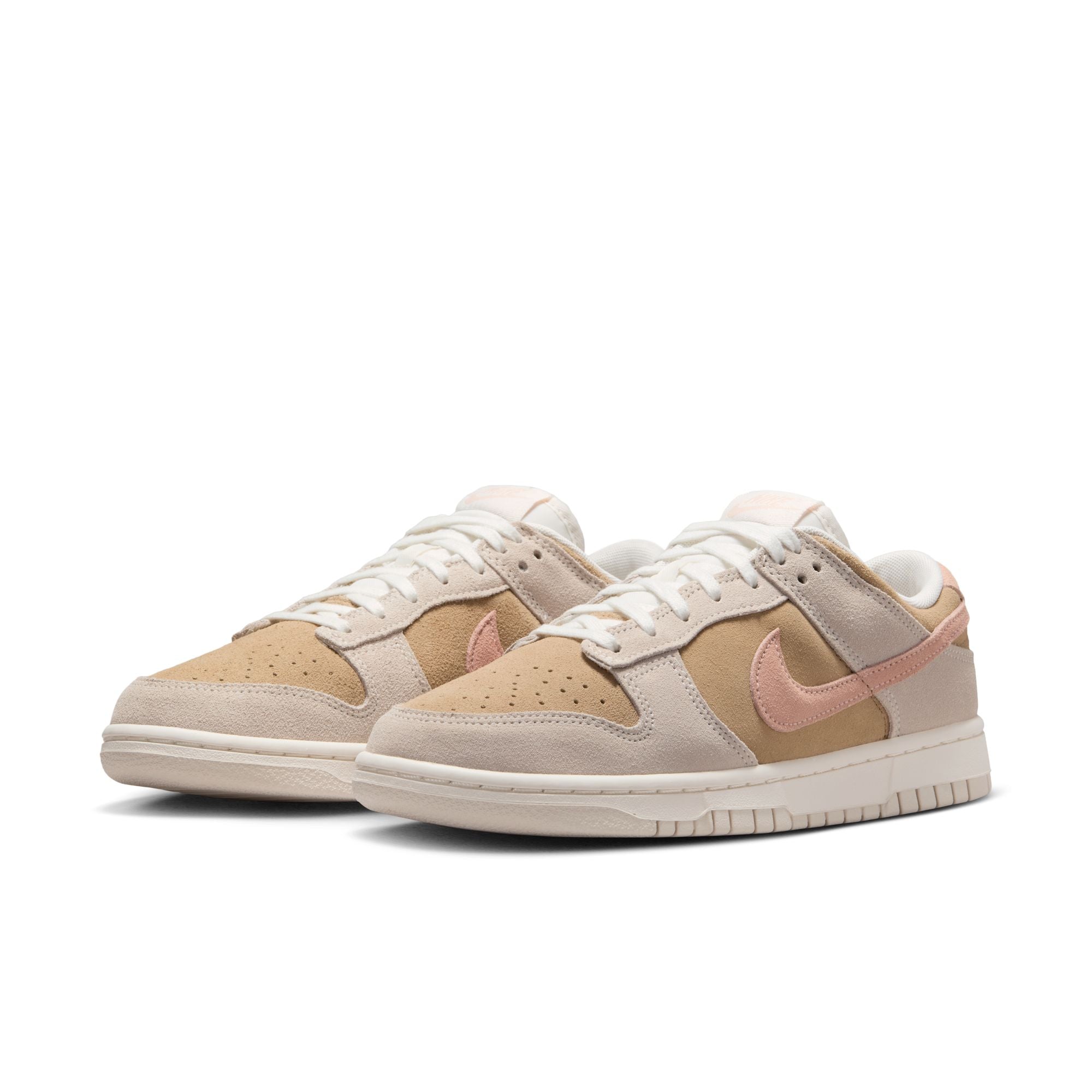 Dunk Low Suede Phantom Washed Coral