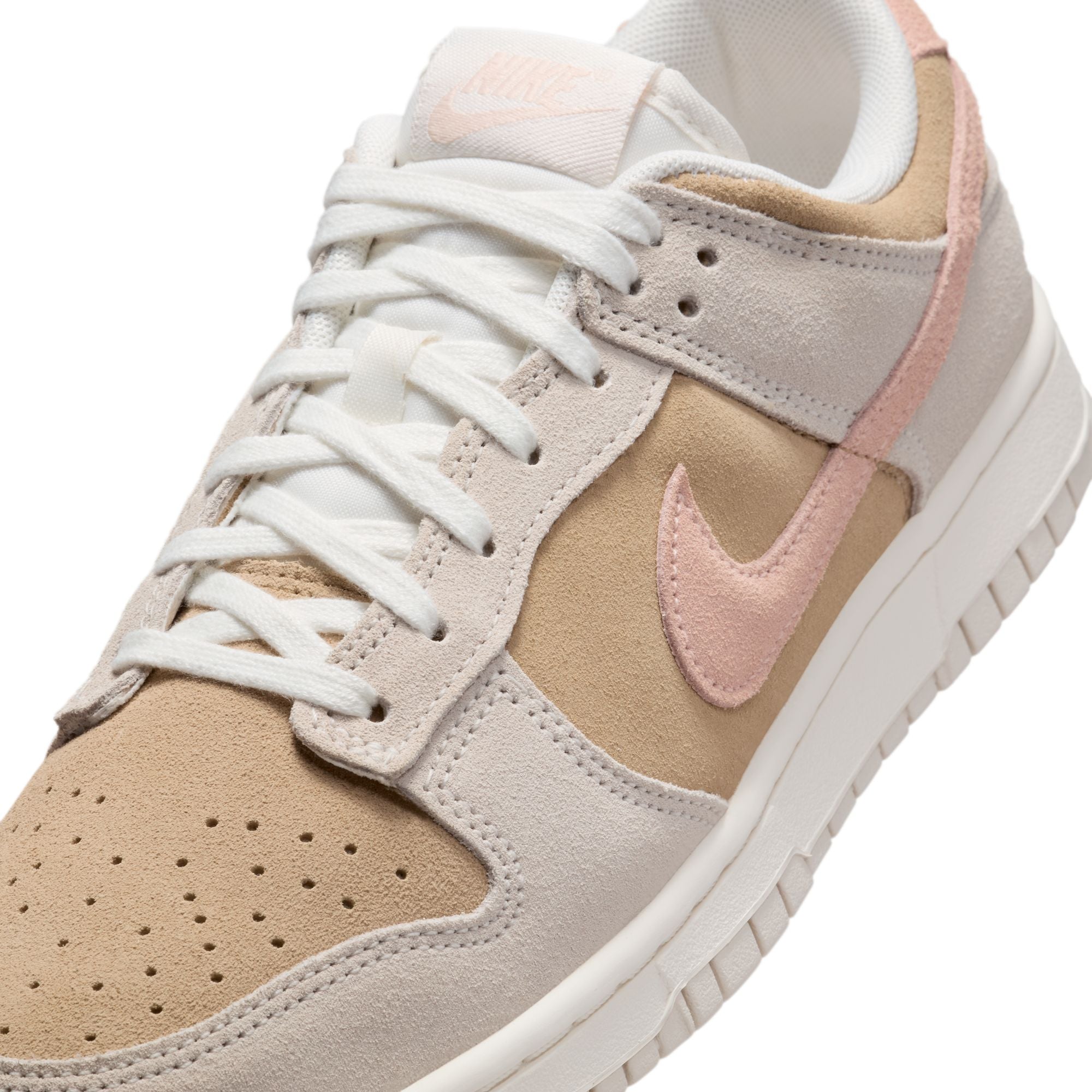 Dunk Low Suede Phantom Washed Coral