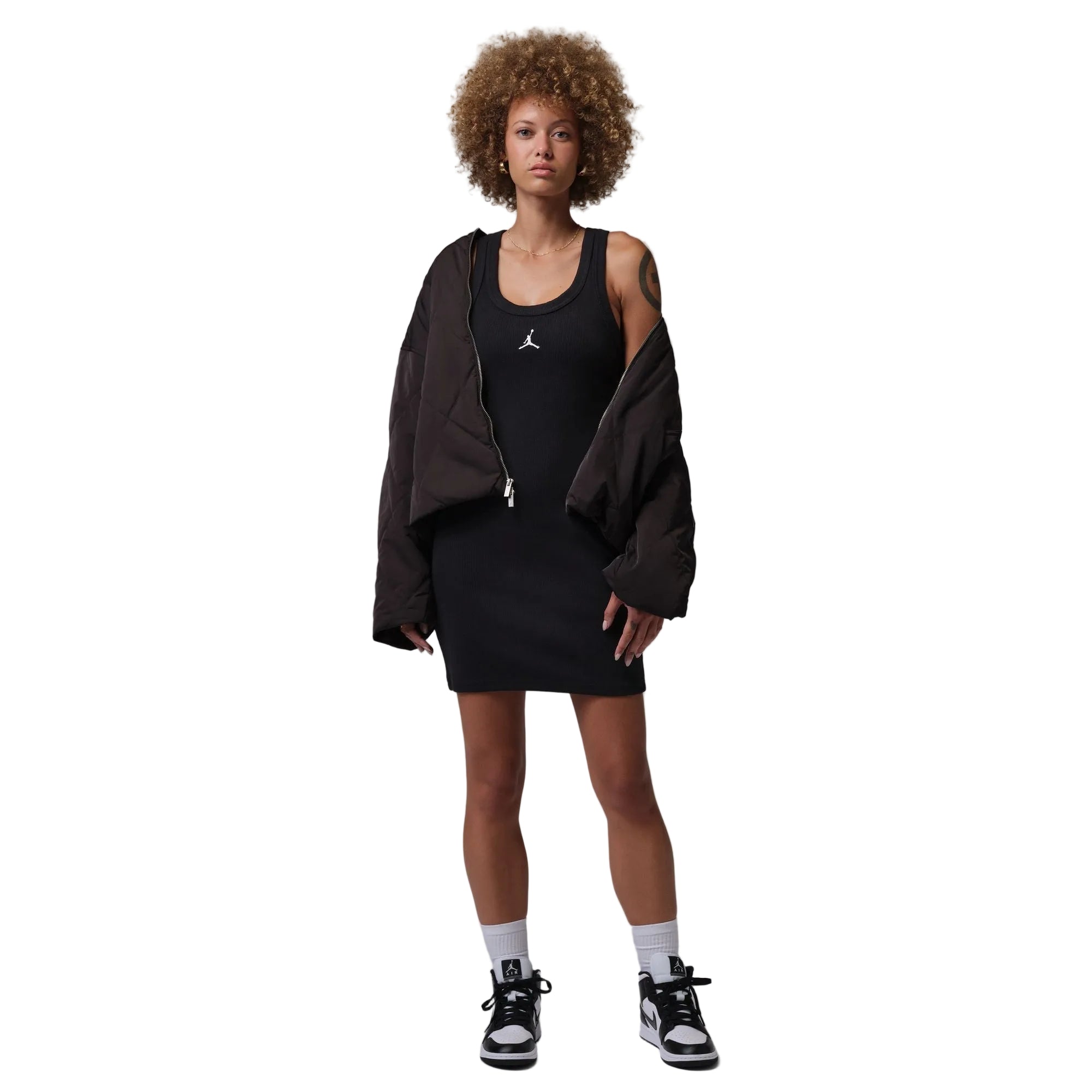 Jordan Brooklyn Tank Black Dress