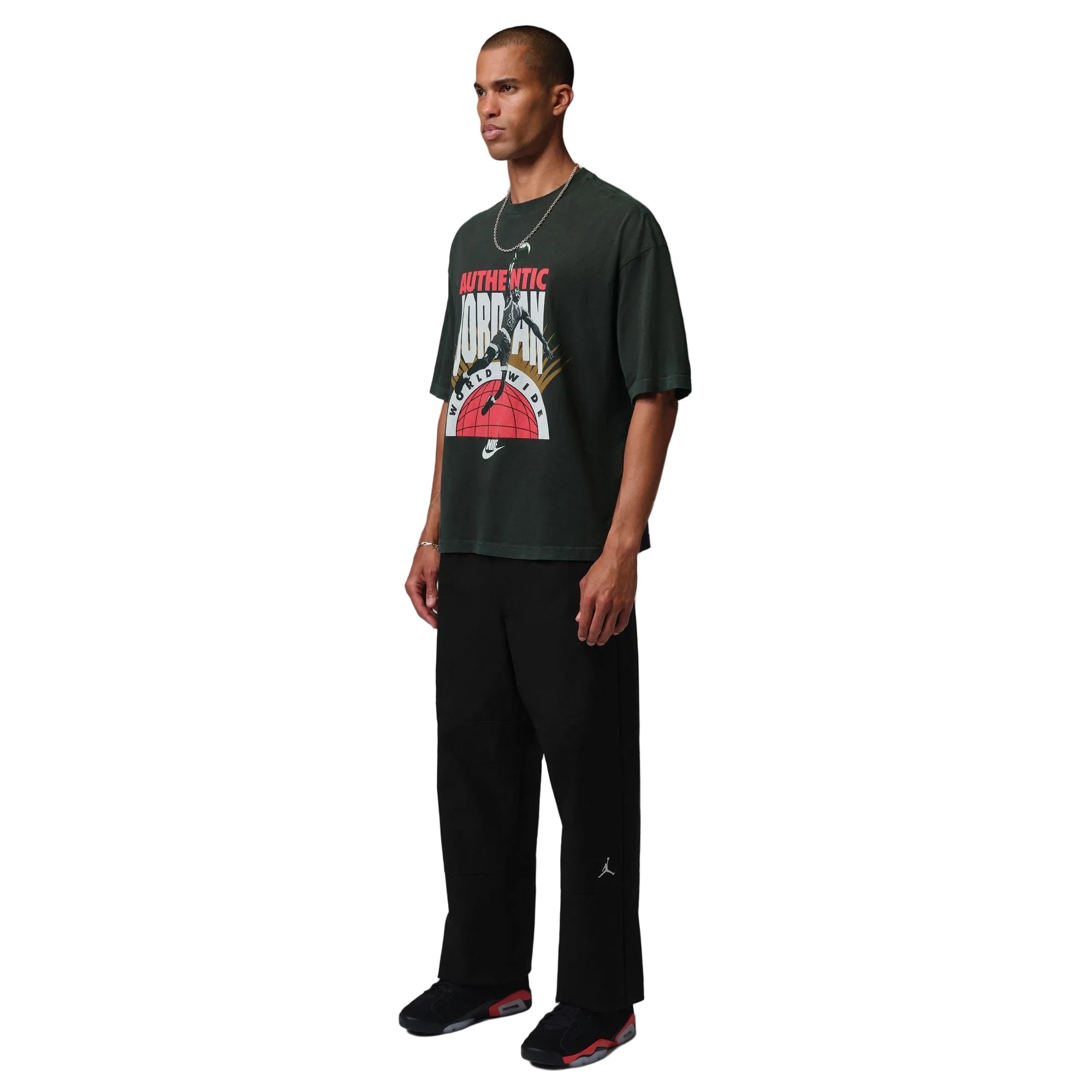 Jordan Oversized Black T-Shirt