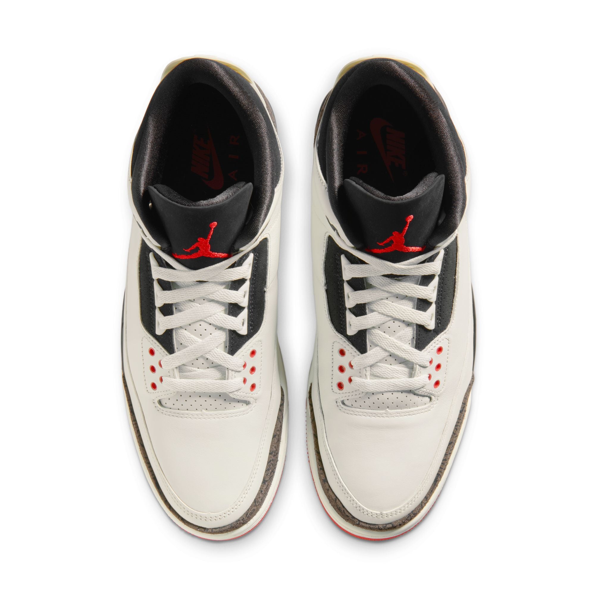 Air Jordan 3 Sail and University Red