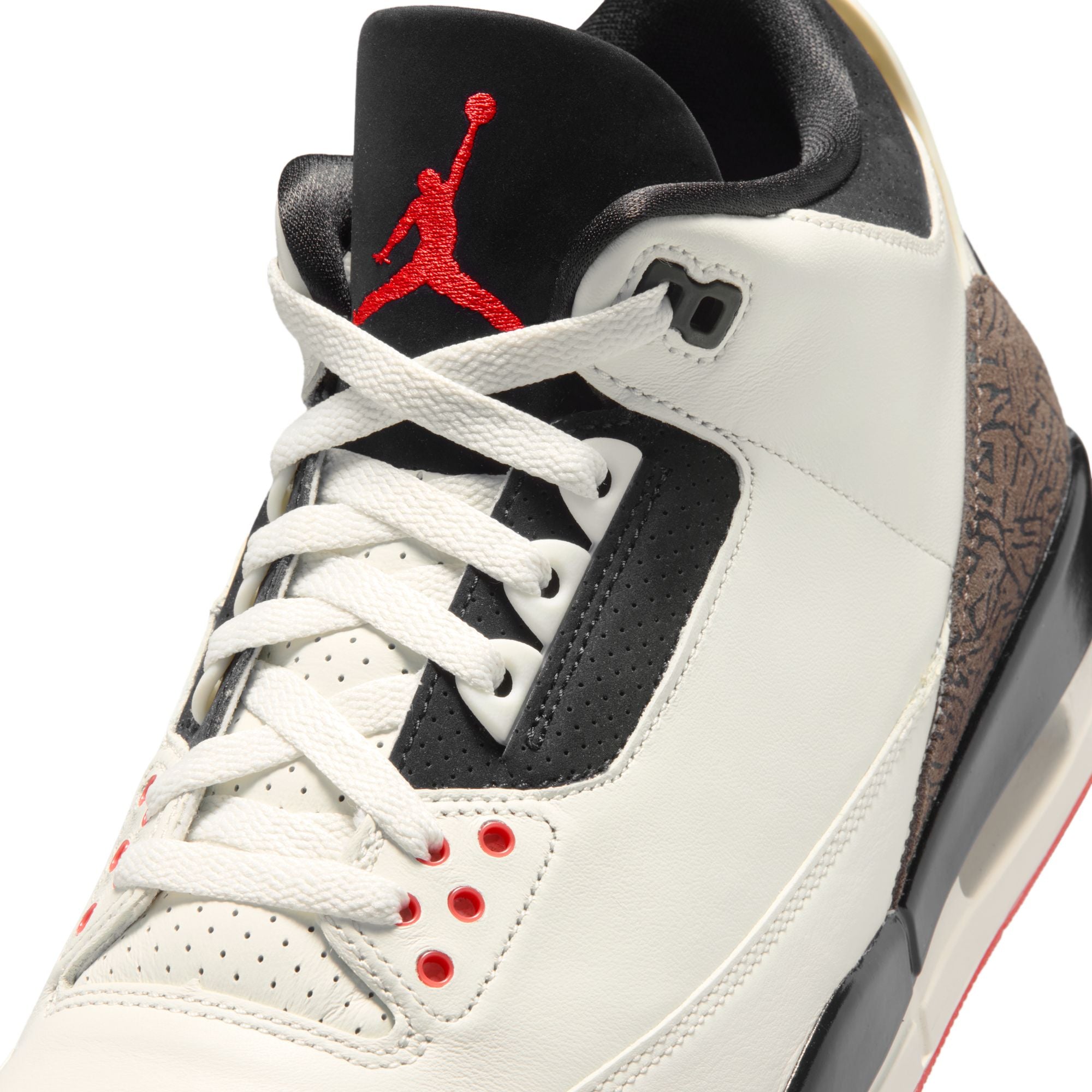 Air Jordan 3 Sail and University Red