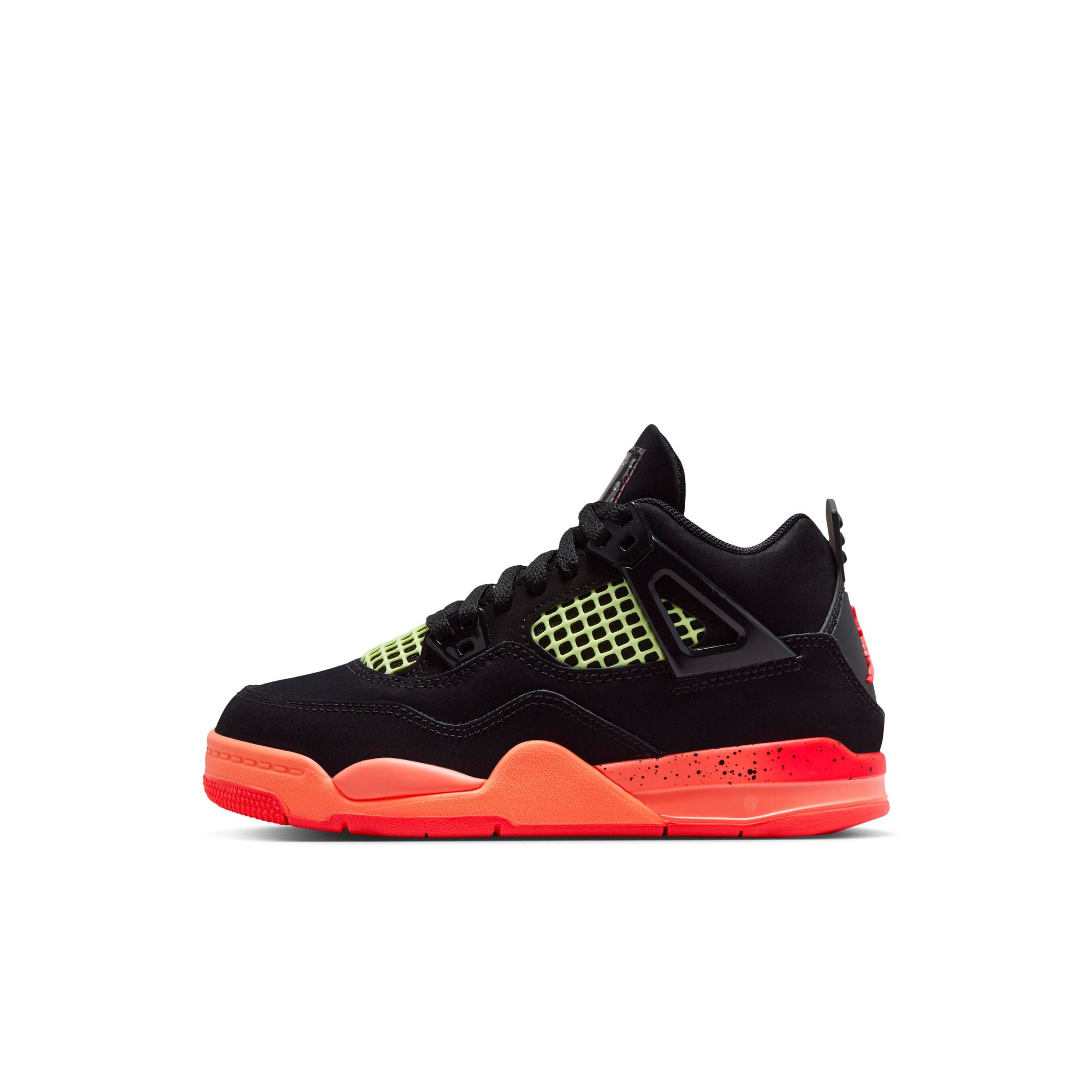 Jordan 4 Retro Black Infrared Barely Volt PS