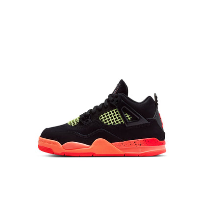 Jordan 4 Retro Black Infrared Barely Volt PS