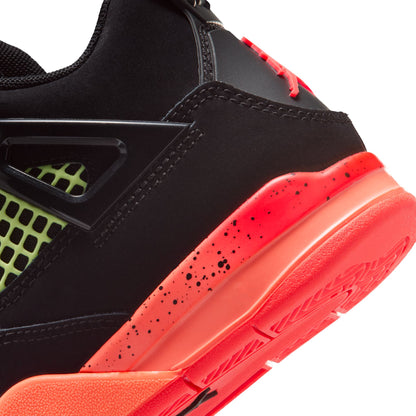 Jordan 4 Retro Black Infrared Barely Volt PS