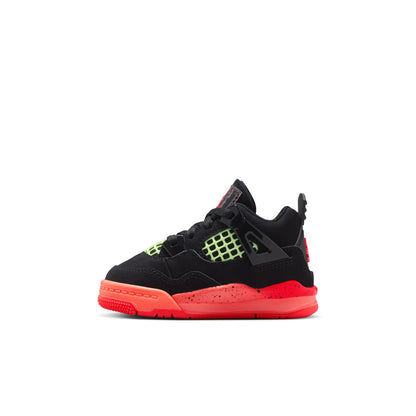 Jordan 4 Retro Black Infrared Barely Volt TD